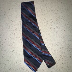 Lombardo Men Standard  Silk Tie Multicolor Made in Italy
